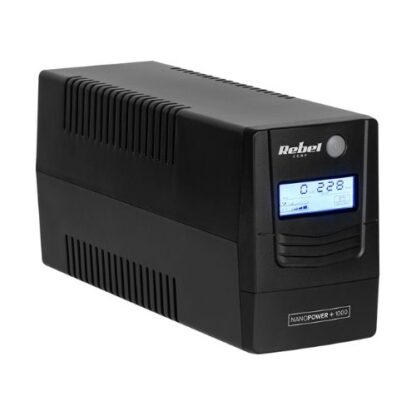 UPS Offline Nanopower Plus 1000 (1000VA/600W) USB RJ45 - Rebel RB-4025 [1]