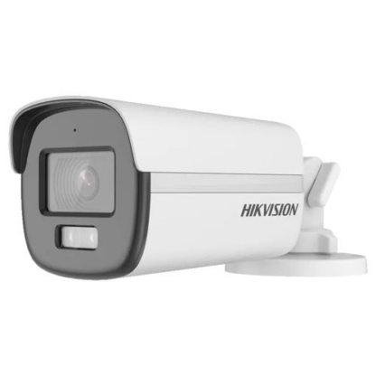 RESIGILAT - Camera de supraveghere Dual Light 2MP lentila 2.8mm IR 40m WL 40m ColorVu microfon - Hikvision - DS-2CE12DF0T-LFS-2.8mm [1]