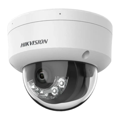 Kit supraveghere video Hikvision 4 camere IP 4K IR 30m lumina alba 30m lentila 2.8mm microfon, NVR 4 canale PoE 12MP AcuSense [1]