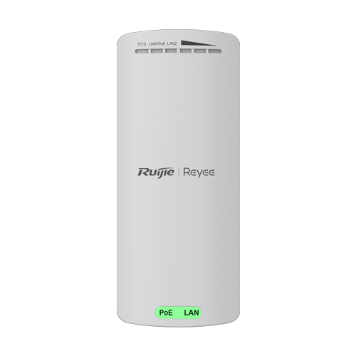 Bridge wireless 2.4GHz, 300Mbps, 0.5 km, PoE IN, Cloud Management - Ruijie RG-EST100-E