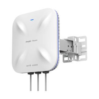 Acces Point exterior directional AX6000, Wi-Fi 6, 1x RJ45 2.5G, 1x SFP, PoE IN, Cloud Management - Ruijie RG-RAP6260(H)-D [1]