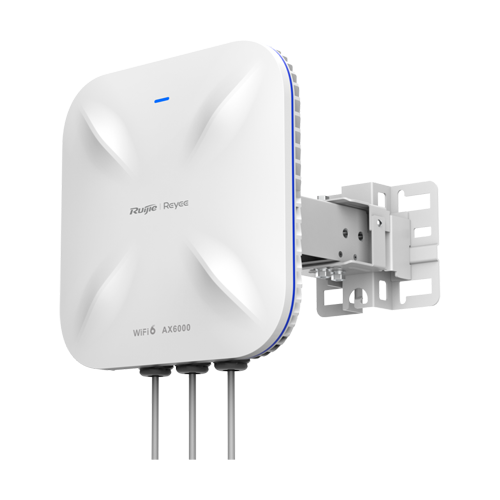 Acces Point exterior directional AX6000, Wi-Fi 6, 1x RJ45 2.5G, 1x SFP, PoE IN, Cloud Management - Ruijie RG-RAP6260(H)-D