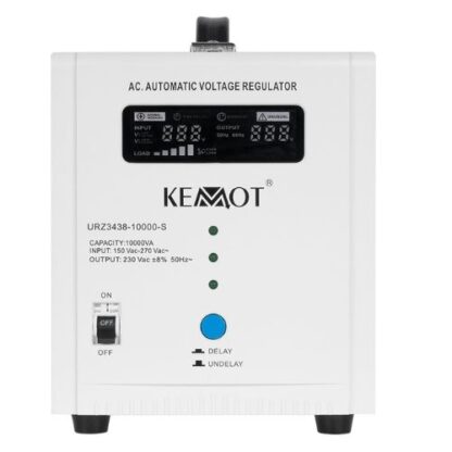 Stabilizator tensiune automat 10KVA 2 prize Schuko Kemot URZ3438-10000 [1]