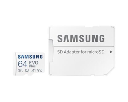 Card de Memorie MicroSD Samsung MB-MC64KA/EU, 64GB, Adaptor SD, Class 10 [1]