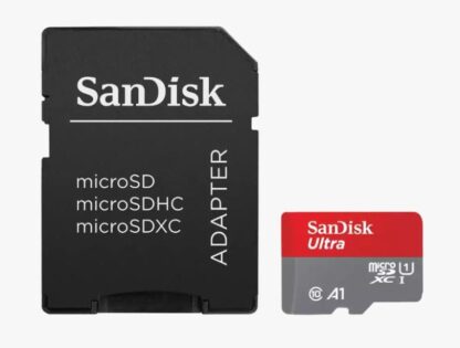 Card de Memorie Micro 64GB, clasa 10, include adaptor SD - SanDisk SDSQUAB-064G-GN6MA [1]