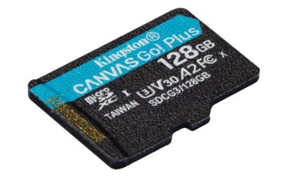 Card de Memorie MicroSD Kingston Canvas GO Plus, 128GB, Adaptor SD, Class 10 [1]