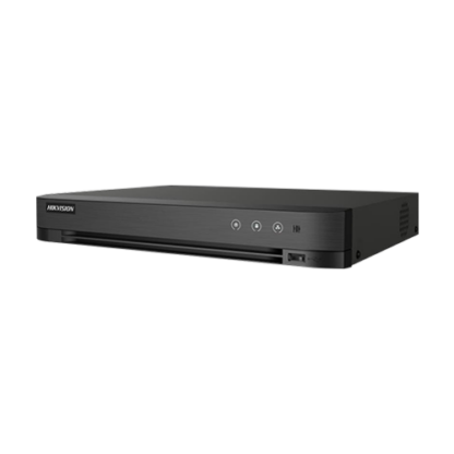 DVR 4 canale analog max. 8MP 4K, 4 canale IP max. 8MP 4K, AUDIO 'over coaxial', Alarma, 1U - HIKVISION iDS-7204HTHI-M1-S(4A+4/1ALM) [1]