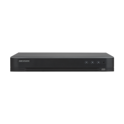 DVR 4 canale analog max. 8MP 4K, 4 canale IP max. 8MP 4K, AUDIO 'over coaxial', Alarma, 1U - HIKVISION iDS-7204HTHI-M1-S(4A+4/1ALM) [1]