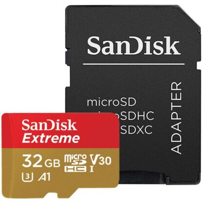 Card de Memorie MicroSD SanDisk Extreme, 32GB, Adaptor SD, Class 10 [1]