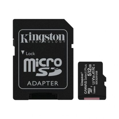 Card de memorie MicroSD 512GB, Adaptor SD, Class 10 - Kingston Select Plus [1]