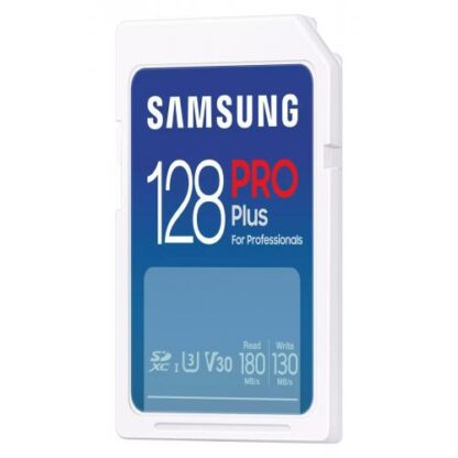 Card de Memorie Secure Digital Card Samsung, PRO Plus, 128GB, MB-SD256S/EU, Clasa U1, V10, pana la 120MB/S [1]