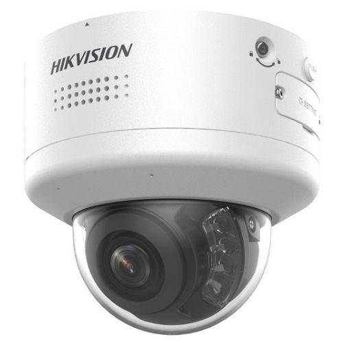 Camera IP Dome PTRZ Hikvision, ColorVu, Alarma, IK10, Microfon, Difuzor, 4MP, PoE, IR 40m, lentila motorizata 2.8-12 mm - DS-2CD2747G2H-LIPTRZS2U/SL(2.8-12mm)