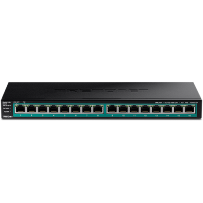 Switch 16 porturi Gigabit PoE/PoE+ 120W - TRENDnet TPE-TG161H [1]