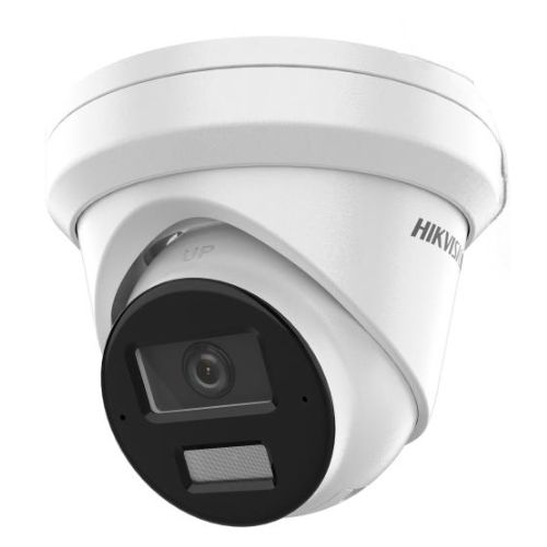 Camera IP Hikvision 6MP, IR 30m, Lumina Alba 30m, Acusense, Smart Hybrid Light, 2xMicrofoane, PoE, IP67, Lentila fixa 2.8mm - DS-2CD2363G2-LI2U(2.8mm)