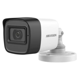 Camera de supraveghere analog Mini Bullet 2MP Hikvision, IR 25m, Microfon, EXIR 2.0, IP67, lentila 2.8mm - DS-2CE16D0T- ITPFS(2.8MM)