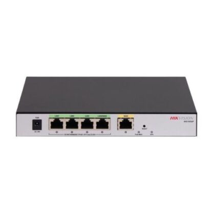 Router 4 porturi LAN Gigabit PoE , 1/2porturi WAN Gigabit - HIKVISION DS-3WG105GP-SI [1]