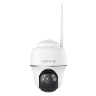 Camera IP Rotativa Wireless Reolink, 4K 8MP, Detectie persoana/vehicul, IR 10m, Lumina Alba, Microfon, Difuzor, Alerte audio, Baterie - ARGUS SERIES B440