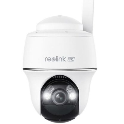 Camera IP Rotativa Wireless Reolink, 4K 8MP, Detectie persoana/vehicul, IR 10m, Lumina Alba, Microfon, Difuzor, Alerte audio, Baterie - ARGUS SERIES B440 [1]