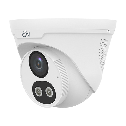 Dual Light - Camera IP 4MP, lentila 2.8mm, ColorHunter, PoE, IR 30m, Lumina Alba 30m, microfon, difuzor - UNV IPC3614LE-ADF28KC-DL - 1 | YEO