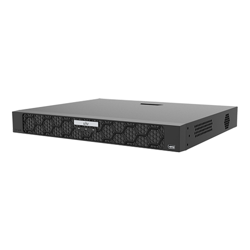 NVR 4K, 16 canale 16MP, 2xSATA, Analiza video, Alarma I/O, 1U - UNV NVR502-16B-IQ - 1 | YEO