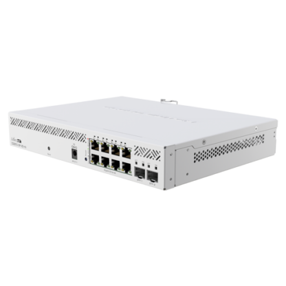 Switch, 8 x Gigabit PoE, 2 x SFP+ 10Gbps, Management - MikroTik CSS610-8P-2S+IN [1]