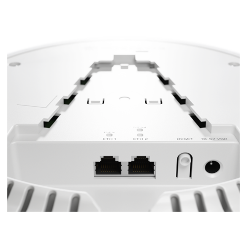 Access Point ax, 2 x Gigabit (PoE-OUT/IN), 802.11b/g/n/ax 2.4GHz, 802.11a/n/ac/ax 5GHz, AX1800 - MikroTik cAPGI-5HaxD2HaxD - 2 | YEO