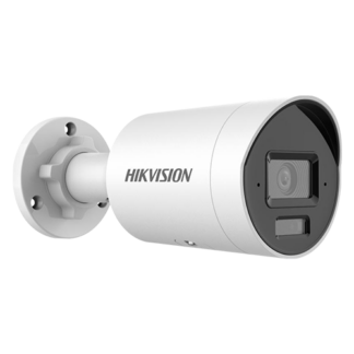 Camera IP HIKVISION, 4MP, AcuSense, 2xMicrofoane, lentila 2.8mm, IR 40m, Lumina Alba 40m, PoE, IP67 - DS-2CD2043G2-LI2U-2.8mm