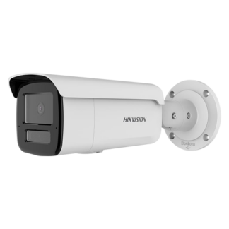 Camera IP Hikvision 4MP, AcuSense, PoE, IR 60m, Lumina Alba 60m, IK10, lentila 4mm - DS-2CD2T43G2-2LI-4mm