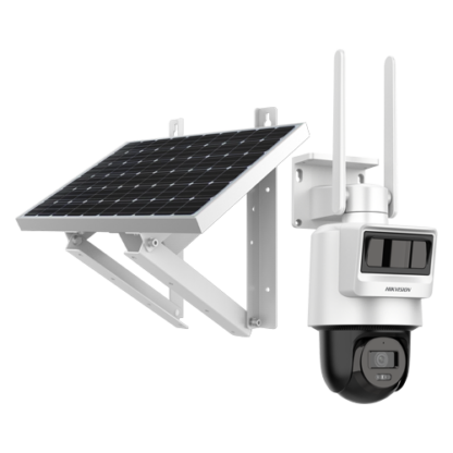 Camera PT IP, 2MP, 4G, 2.8mm, IR 30m, Audio, PIR+Radar, Panou solar, Acumulator - HIKVISION DS-2DE2C200IWG-K-4G-C05S10-2.8mm [1]