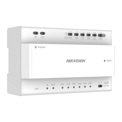 Distribuitor Video/Audio 2 fire pentru 6 posturi - HIKVISION DS-KAD706Y [1]