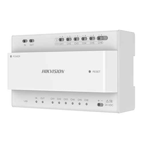 Distribuitor Video/Audio 2 fire pentru 6 posturi - HIKVISION DS-KAD706Y - 2 | YEO