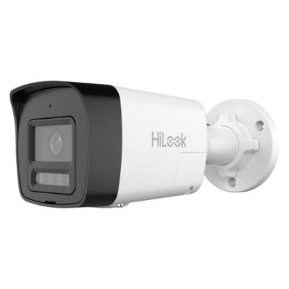 Camera IP Hikvision HiLook, 2MP, lentila 2.8mm, iluminare duala 30m, microfon-difuzor, slot card microSD, PoE, IP67 - IPC-B120HA-LUF/SL [1]