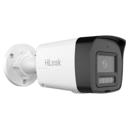 Camera IP Hikvision HiLook, 2MP, lentila 2.8mm, iluminare duala 30m, microfon-difuzor, slot card microSD, PoE, IP67 - IPC-B120HA-LUF/SL [1]