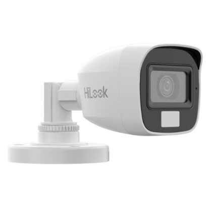 Camera de supraveghere analog de exterior Hikvision HiLook, 3K 5MP, Iluminare duala 20m, lentila 2.8mm, Microfon, IP66 - THC-B157-LMS [1]