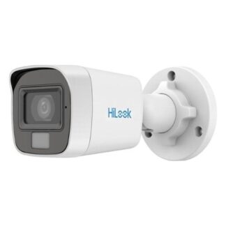 Camera analog de exterior, Hikvision HiLook, Color Vu, 2MP, lentila 2.8mm, Smart Hybrid Light, IR 20m, Lumina Alba 20m, Microfon, IP66 - THC-B129-LPS [1]