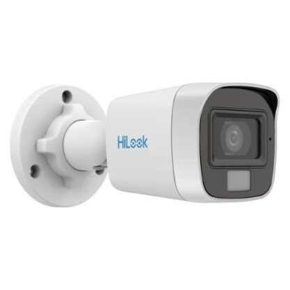 Camera analog de exterior, Hikvision HiLook, Color Vu, 2MP, lentila 2.8mm, Smart Hybrid Light, IR 20m, Lumina Alba 20m, Microfon, IP66 - THC-B129-LPS [1]