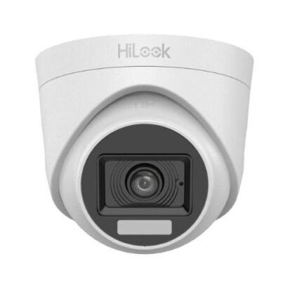 Camera de supraveghere interior HDTVI, Hikvision HiLook, 2MP FULL HD, IR 20m, Lumina Alba 20m, Audio- THC-T127-LPS [1]