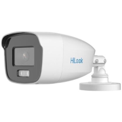 Camera de supraveghere pentru exterior, HDTVI, Hikvision HiLook ColorVu, 3K, 3.6mm, Audio, LED alb 40 m, IP66, metal - THC-B259-MS(3.6mm) [1]