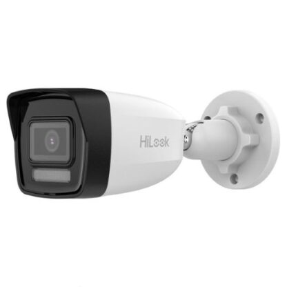 Camera IP Hikvision HiLook 4MP, Lentila 2.8mm, iluminare duala 30m, microfon, PoE, IP67, metal si plastic - IPC-B140HA-LU [1]