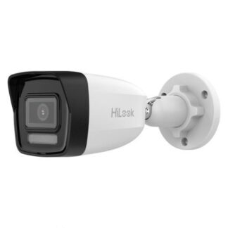 Camera IP Hikvision HiLook 6MP, lentila 2.8mm, Iluminare duala 30m, Microfon, PoE, IP67 -  IPC-B160HA-LU