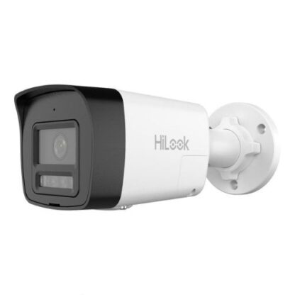 Camera IP Hikvision HiLook 6MP, lentila 2.8mm, Iluminare duala 30m, Microfon si difuzor, PoE, IP67, Slot pentru MicroSD - IPC-B160HA-LUF/SL [1]