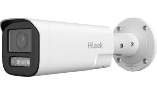 Camera IP exterior Hikvision HiLook IPC-B640HA-LZU/SL(2.8-12mm), 4MP, Iluminare Duala, varifocala 2.8-12mm, Audio, PoE, IP67