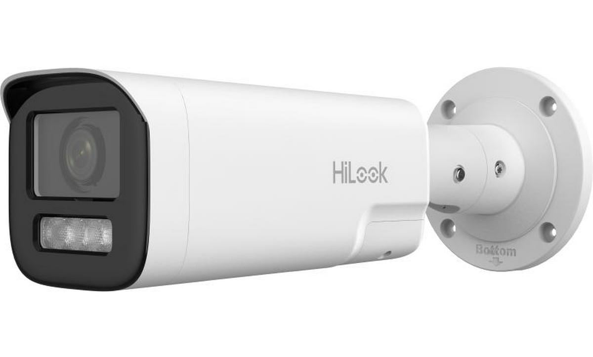 Camera IP exterior Hikvision HiLook IPC-B640HA-LZU/SL(2.8-12mm), 4MP, Iluminare Duala, varifocala 2.8-12mm, Audio, PoE, IP67