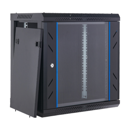 Rack perete 12U 19' 600x450, negru, seria economica - ASYTECH Networking ASY-12U-6045WL [1]