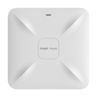 Access Point Wi-Fi 5, AC1300 Dual-Band, 2 dBi, 2 x RJ45 100 Mbps, PoE, Cloud Management - Ruijie RG-RAP2200(F)