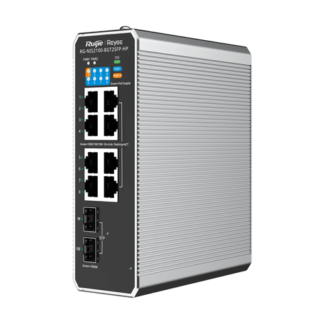 Switch industrial 7 x RJ45 1G PoE+, 1 x RJ45 1G PoE++, 2 x SFP, L2 Cloud Management - Ruijie RG-NIS2100-8GT2SFP-HP Switch industrial 7 x RJ45 1G PoE+, 1 x RJ45 1G PoE++, 2 x SFP, L2 Cloud Management - Ruijie RG-NIS2100-8GT2SFP-HP