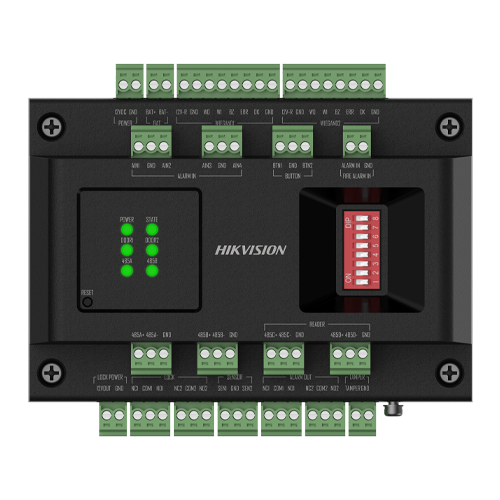 Modul extensie 2 usi, conexiune RS485, back-up, compatibil cu seria DS-K270yyy - HIKVISION DS-K2M002X - 1 | YEO