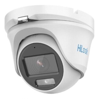 Camera Turret Hikvision HiLook ColorVu, 3K, Lentila 2.8 mm, Audio, LED alb 20m, IP66 - THC-T159-MS [1]