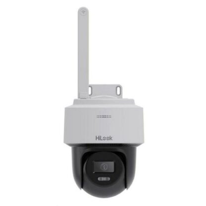 Camera IP Wi-Fi rotativa PT HiLook, 4MP, IR 30m, Microfon, Difuzor, Auto-Tracking, slot microSD, IP66 - PTZ-N2C400I-W(W) [1]