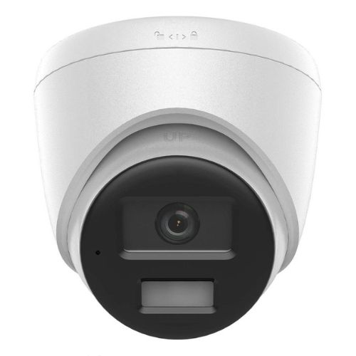 Camera IP HiLook 4K 8MP, lentila 2.8mm, PoE, Iluminare duala 30m, microfon si difuzor, IP67 - IPC-T280HA-LUF/SL - 1 | YEO